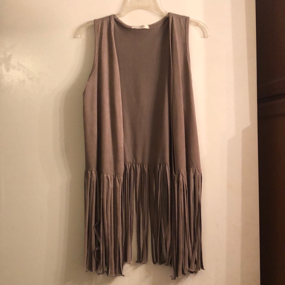 Must Have fringe suede vest
